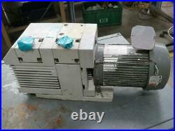 Leybold D40B Dual Stage Rotary Vane Vacuum Pump w Motor T171073