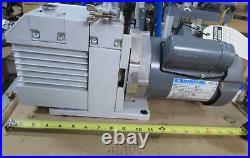 Leybold D4B Vacuum Pump WithMarathon Elec Motor 115/200-230VAC See Description