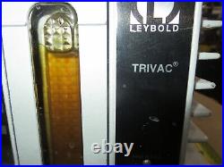 Leybold D4B Vacuum Pump WithMarathon Elec Motor 115/200-230VAC See Description