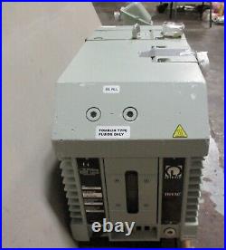 Leybold D65BCS Trivac Vacuum Pump with PFPE Oil & 3 Phase US Motors 3 HP