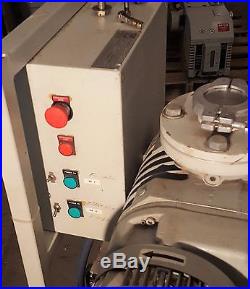 Leybold D65BCS Vacuum Pump System with WSU-501 Blower Booster and Control Panel
