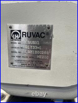 Leybold E150 Mechanical Pump + Leybold Blower WSU501