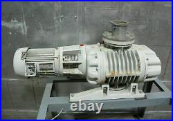 Leybold Heraeus RUVAC WA 1000 Booster Blower Vacuum Pump 5HP Drive Motor