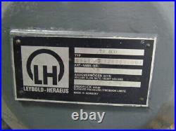 Leybold Heraeus TR400 15Hp Vacuum Pump WithPump & Heat Exchanger 230/460V 3Ph