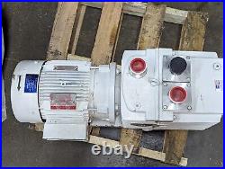 Leybold Heraeus Trivac Vacuum Pump S60A GE Motor 5K184FX3631A