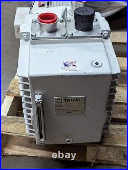 Leybold Heraeus Trivac Vacuum Pump S60A GE Motor 5K184FX3631A