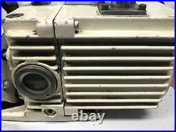 Leybold-Heraeus Trivac Vacuum Pump TypeD16A GE Motor (Untested)