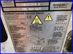 Leybold Sogevac SV25 vacuum pump