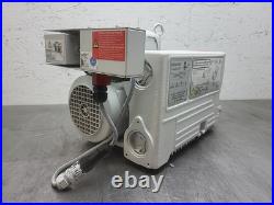 Leybold Sogevac SV40BI Single Phase Rotary Vane Vacuum Pump 100-240 Vac 1.5kW