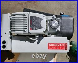 Leybold Sogevac SV65 BI FC Vacuum Pump200-240V 50/60HZ 1.5kW 12A