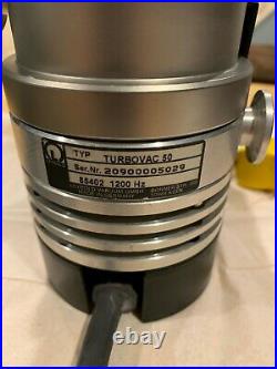 Leybold TURBOVAC 50 Turbo Molecular Vacuum Pump 85402 TMP UHV DN63CF DN 63 CF