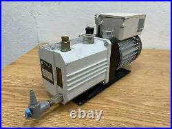Leybold Trivac D10E Rotary Vane Vacuum Pump, 120V