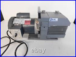 Leybold Trivac D16b 2 Stage Rotary Vane Vacuum Pump (lxj17)