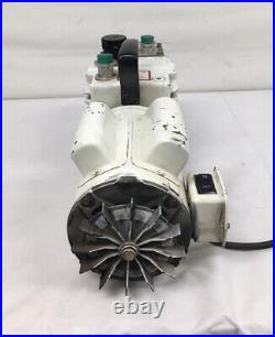 Leybold Trivac D8A Rotary Vane Dual Stage Wet Vacuum Pump Used #10353