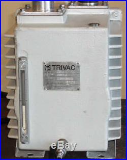 Leybold Trivac Pump Model D30A, 3-Phase, 26.8 CFM, 1725 RPM