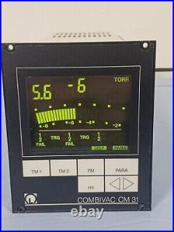 Leybold Vakuum 15789 COMBIVAC CM 31 Vacuum Pump Controller