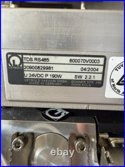 Leybold Valium GMBH Turbo Pump