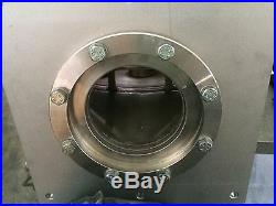 Leybold univex 300 vacuum chamber with stainless steel bell jar