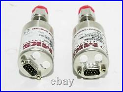 Lot Of 2 MKS 850B22PCD3GA Baratron Pressure Transducers, Used