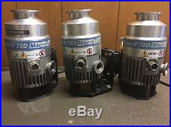 Lot Of 3 Varian Turbo-V 70D Macro Torr Turbo Molecular Vacuum Pump No Reserve