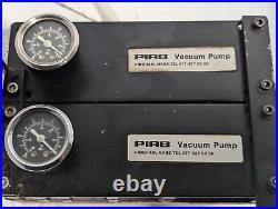 Lot of 2 PIAB M250D Vacuum Pump 32.01.012, 32.16.002, 400 kPa, 60 psi -Free Ship