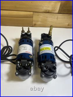 Lot x2 Cole-parmer 420-2901-00FK Air Cadet Dual Head Air/vacuum Pump