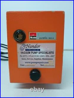 Lot x2 Nandor Technologies Alcatel 2004 A (M2004A) & 2012 (200BA) A Vacuum Pump