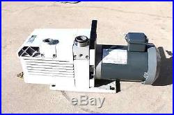 Lybold Trivac vacuum pump 3phase 1 1/2 hp motor