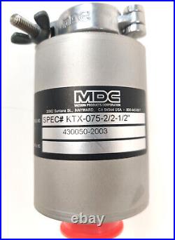 MDC 430050-2003 Coaxial Foreline Vacuum Pump Trap for PerkinElmer Nexion 1000
