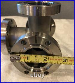 MDC 5-Way High Vacuum Fitting CF 2 3/4 Flanges 5 length MDC