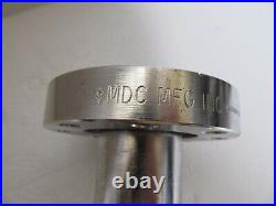 MDC Conflat 2.75 & 3.38 6-WAY CROSS, 3 Rotatable Flanges & 3.38 to 2.75 3way