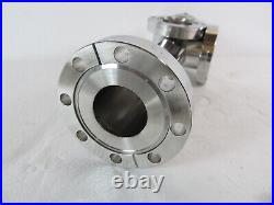 MDC Conflat 2.75 & 3.38 6-WAY CROSS, 3 Rotatable Flanges & 3.38 to 2.75 3way