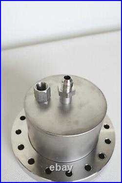 MDC High Vacuum Chamber 6 CF Flange with 1/4 Compression Fitting Port Stainless