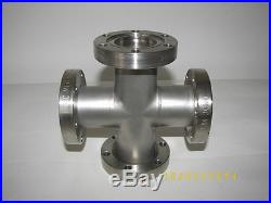 MDC High Vacuum Research Chamber 2.75 4-Way Flange