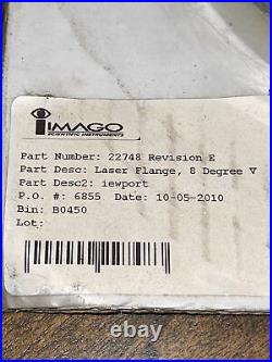 MDC Imago 409030-2287 22748 Laser Flange, 8 Degree (lot Of 2)