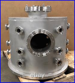 MDC Stainless UHV Research Vacuum Chamber 24 Diameter 20 tall Conflat 8 CFF