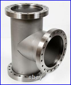 MDC Stainless UHV Vacuum 8 CF Conflat Flange Rotatable Tee Fitting, DN160