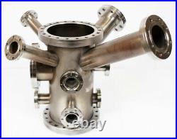 MDC UHV Vacuum Manifold Chamber CF Conflat Flange 8 6 4.5 2.75 DN160