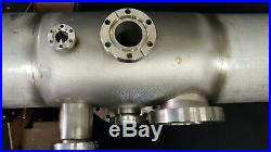 MDC Varian 8 Conflat Multi-Port High Vacuum Chamber Stainless Steel UHV CFF CF