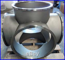 MDC Varian SS304 Stainless Steel High Vacuum 6-Way Cross ISO500-K