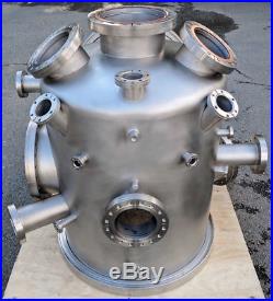 MDC Varian Stainless Steel High Vacuum Chamber ISO500 Elbow / Multi-CF Manifold