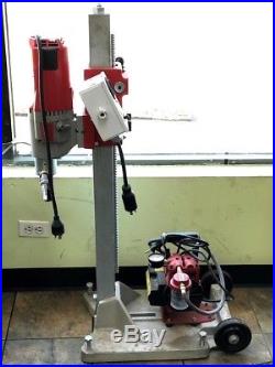 MILWAUKEE Coring Drill 4096 with Base Stand, Meter Box, & Vacuum Pump (SPG027048)
