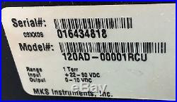 MKS 120AD 1 Torr Baratron High Accuracy Differential Capacitance Manometer