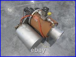 MKS, Pneumatic Angle Vacuum Pump Assy with Valve and Watlow Heater Jacket, Used