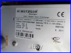 MT Design Metzger Lab Vacuum Pump MWVD242.001 Voltage GUARANTEED withsteri-vent