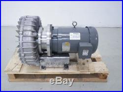 MVM3709D 37E651X75 Baldor Vacuum Pump 7.5 Hp 7.5Hp 5.5Kw (Used and Tested)