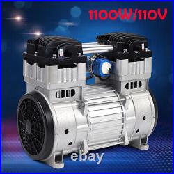 Malfuction! 8bar Oilless Diaphragm Vacuum Pump 7CFM Oil Free Mute Vacuum Pump