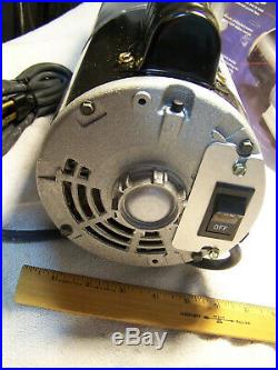 Mastercool 90056 5-CFM Two Stage HD Professional Type Vacuum Pump