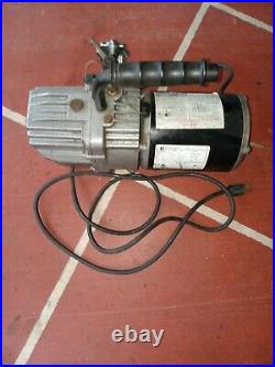 Mastercool Ac Vacuum Pump 1/3 HP 115v 7.2a 1725rpm Up 10 Cfm