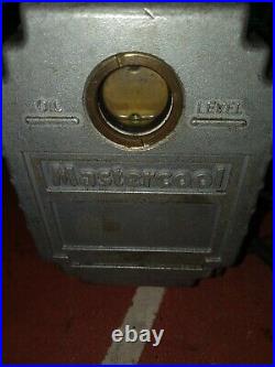 Mastercool Ac Vacuum Pump 1/3 HP 115v 7.2a 1725rpm Up 10 Cfm